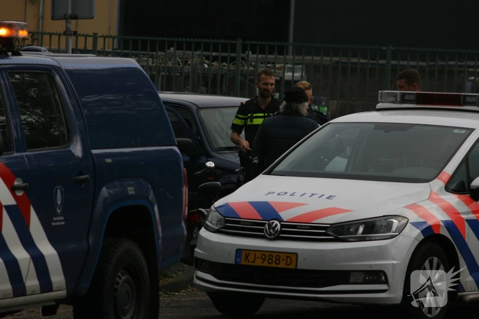 Fietser in botsing met personenauto