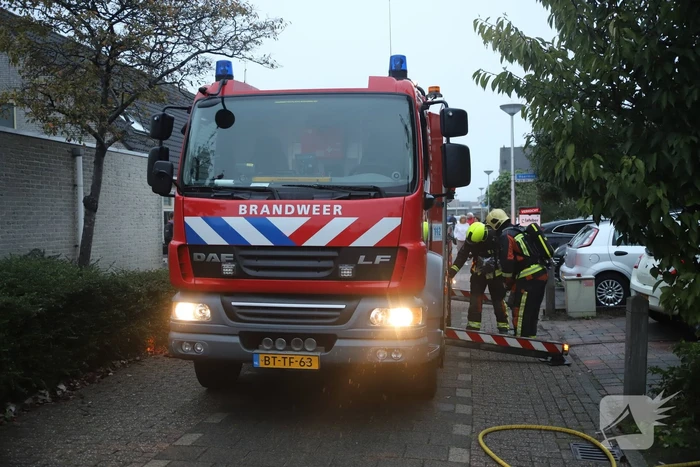 Brand in woning geblust