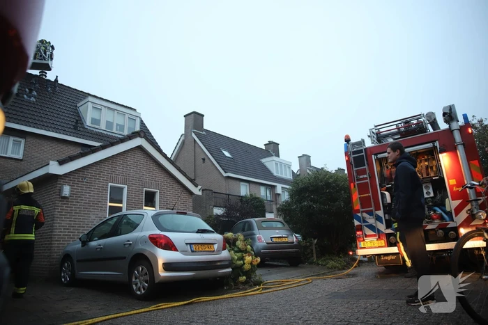 Brand in woning geblust