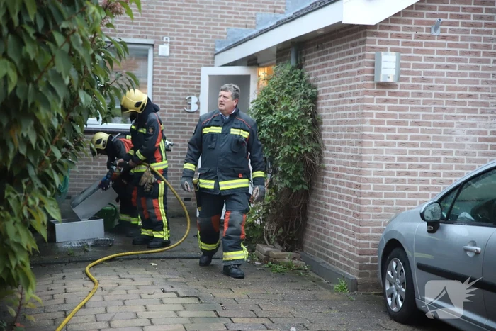 Brand in woning geblust