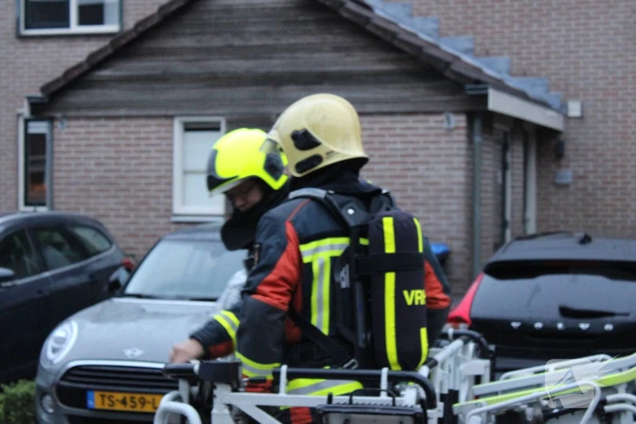 Brand in woning geblust