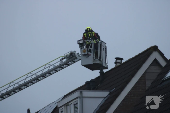 Brand in woning geblust