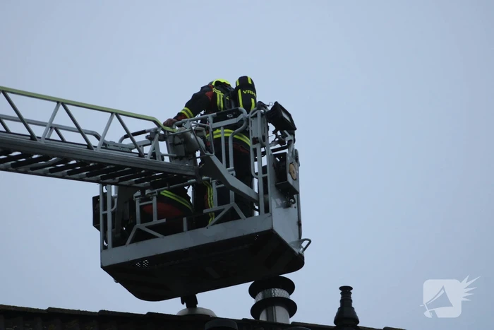 Brand in woning geblust