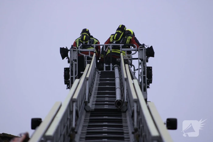 Brand in woning geblust
