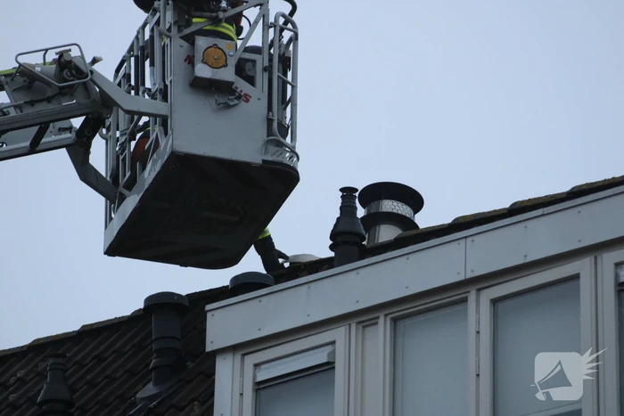 Brand in woning geblust
