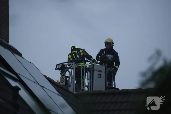 Brand in woning geblust