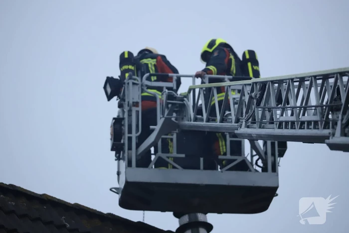 Brand in woning geblust