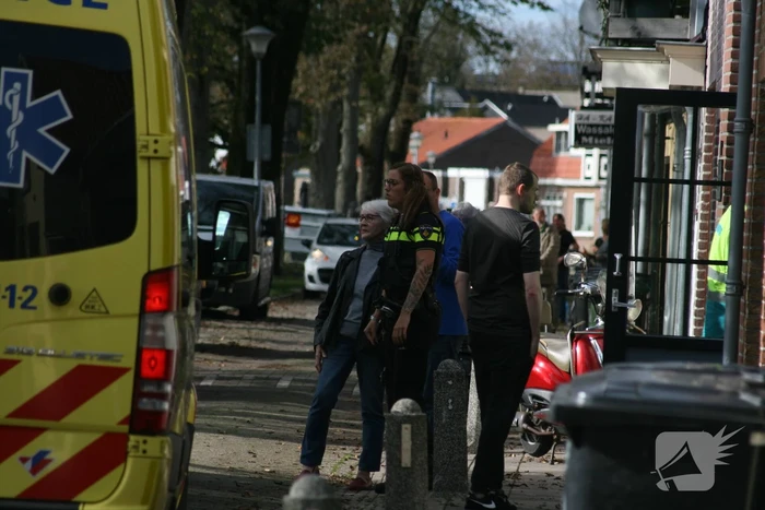 Persoon ernstig gewond na val van grote hoogte