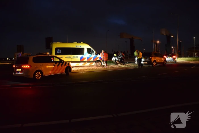 Gewonde bij kop-staartaanrijding