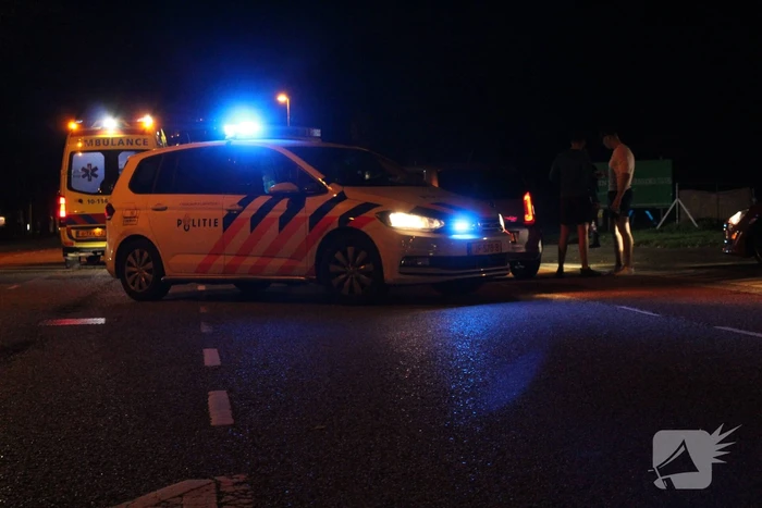 Fietser gewond na botsing met auto