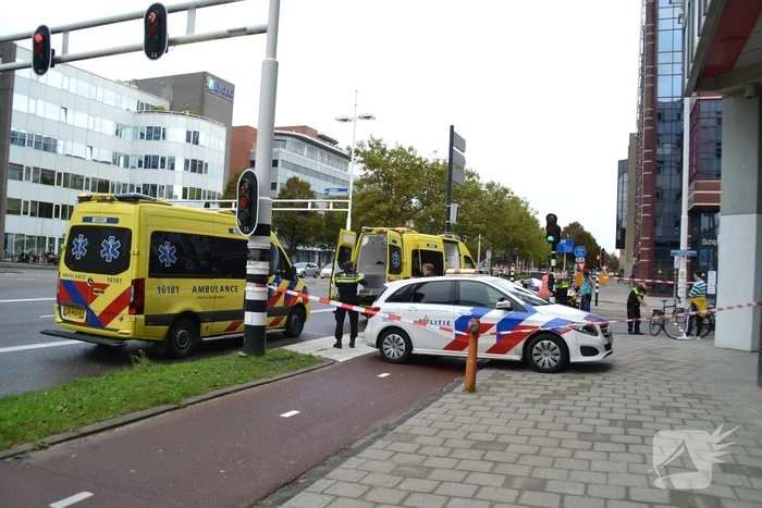 Twee gewonden bij ongeval tussen fiets en scooter