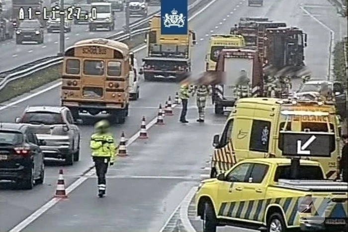 ongeval rijksweg a1 laren
