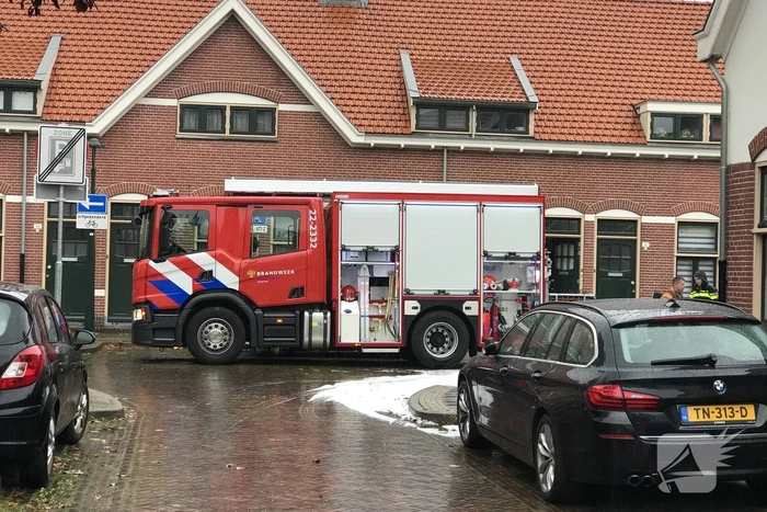 Brand in woning