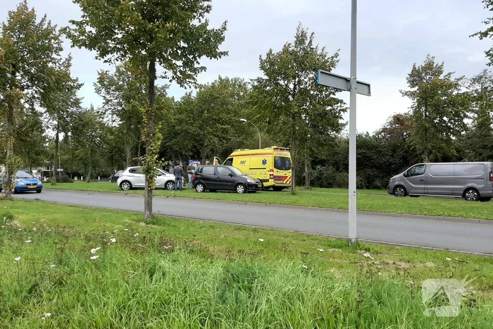 Twee auto betrokken bij kop-staartbotsing
