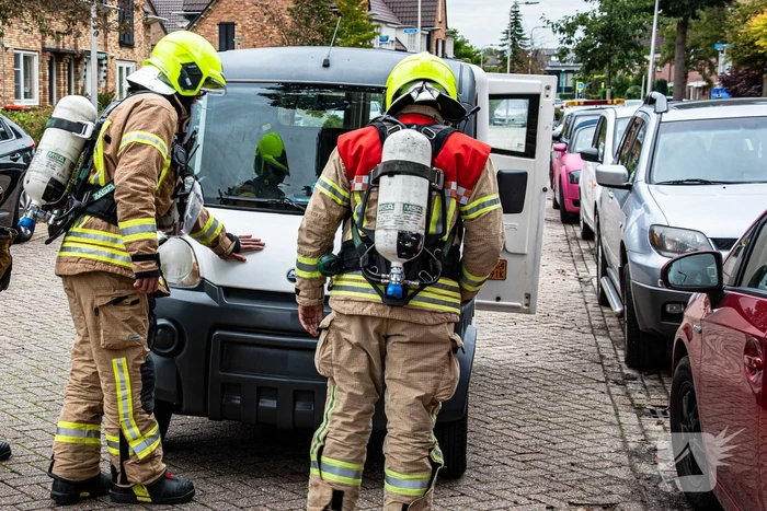 Rook uit 45-km voertuig