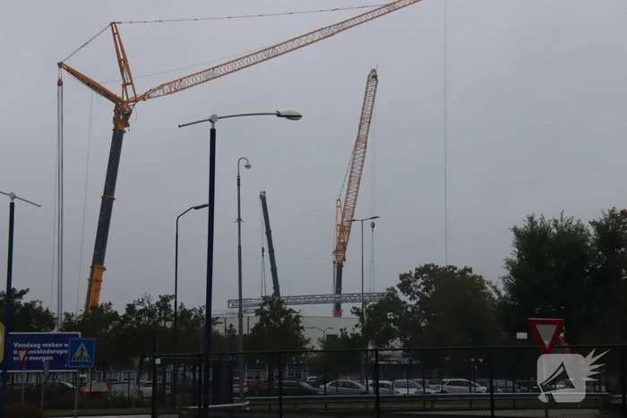 Grote hijsklus bij Mars fabriek