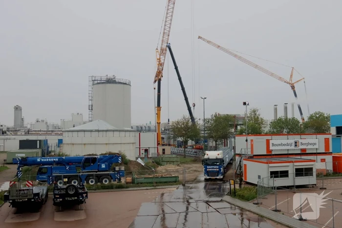 Grote hijsklus bij Mars fabriek
