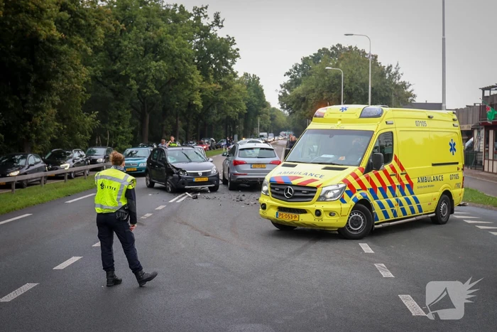 Meerdere gewonden bij aanrijding