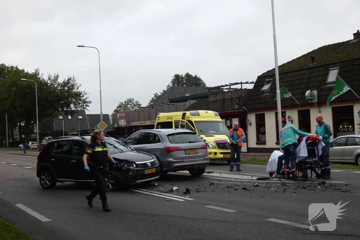 Meerdere gewonden bij aanrijding