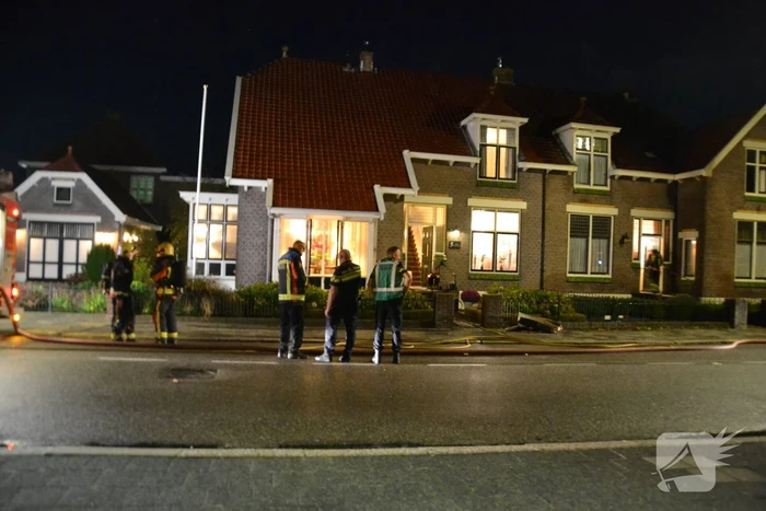 Flinke brand in woning