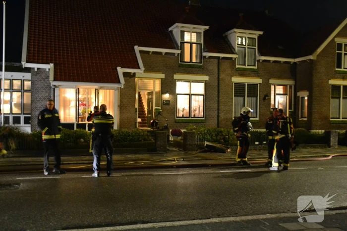 Flinke brand in woning