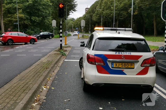 Forse schade na botsing op kruising