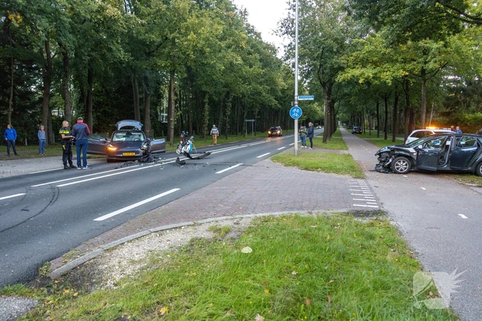 Tesla betrokken bij frontale aanrijding