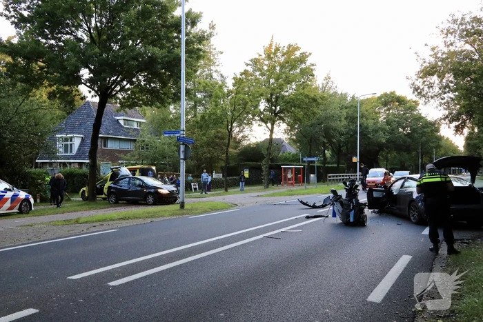 Tesla betrokken bij frontale aanrijding