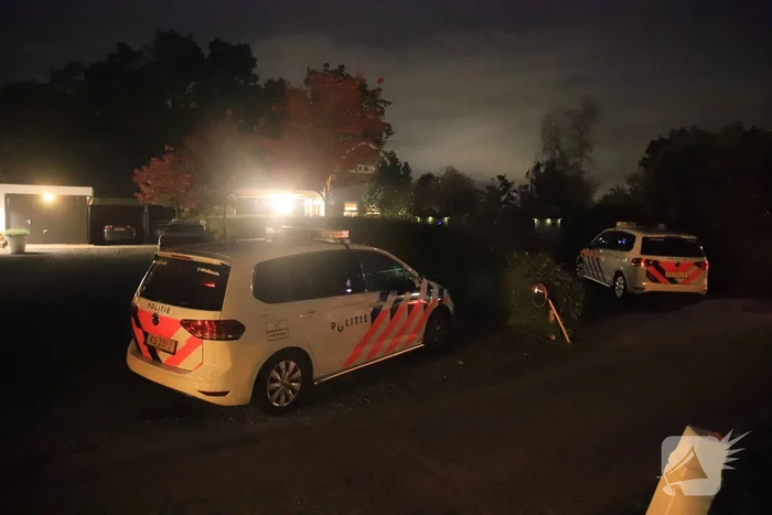 Grote brand in sauna bij woning