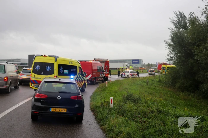 ongeval verbindingsweg nijkerk