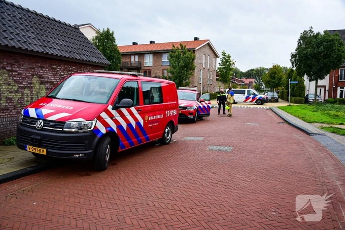 Gasleiding geraakt bij werkzaamheden in woning