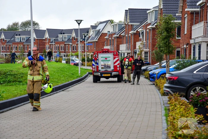 Gasleiding geraakt bij werkzaamheden in woning