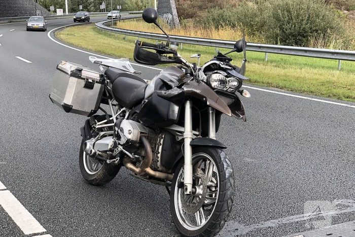 Motor flink beschadigd bij eenzijdig ongeval