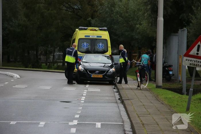 Scooterrijder valt en raakt gewond