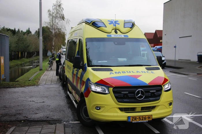 Scooterrijder valt en raakt gewond