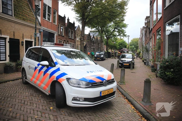 Klusser doorboort gasleiding in woning