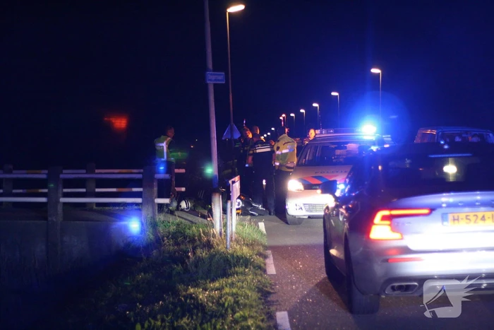 Twee personen aangehouden na achtervolging op scooter