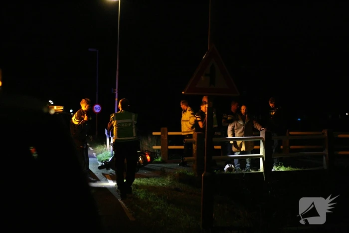 Twee personen aangehouden na achtervolging op scooter