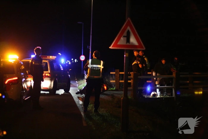 Twee personen aangehouden na achtervolging op scooter