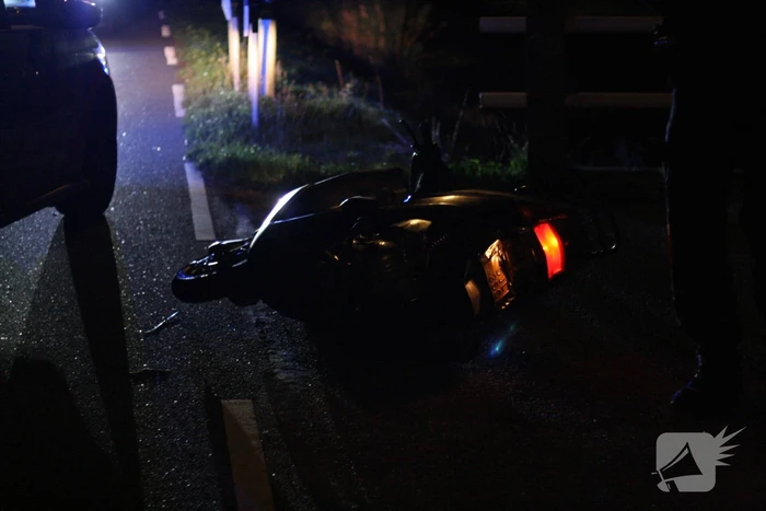 Twee personen aangehouden na achtervolging op scooter