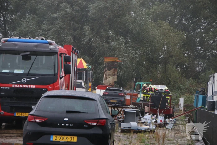 Politie-inval in sloopschip