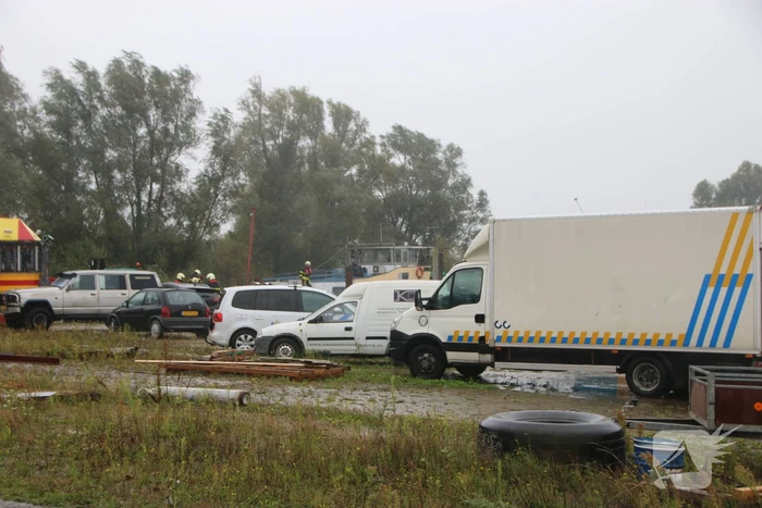 Politie-inval in sloopschip