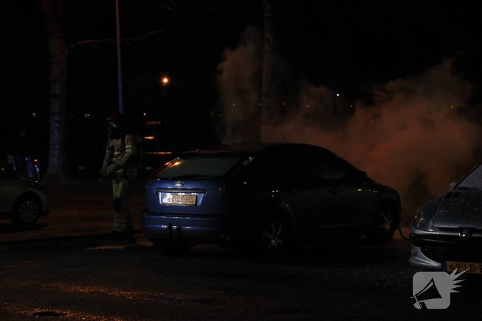 Personenauto gaat in vlammen op