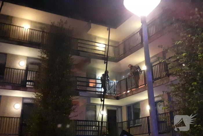 Brand door mogelijke kortsluiting in flat