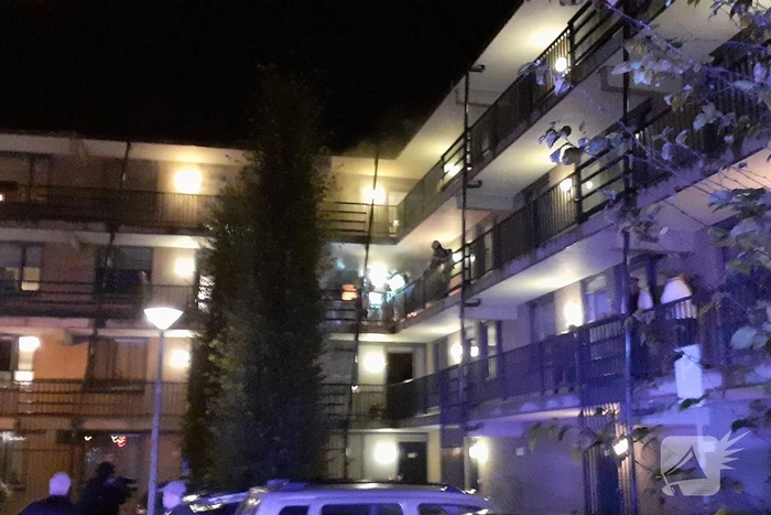 Brand door mogelijke kortsluiting in flat