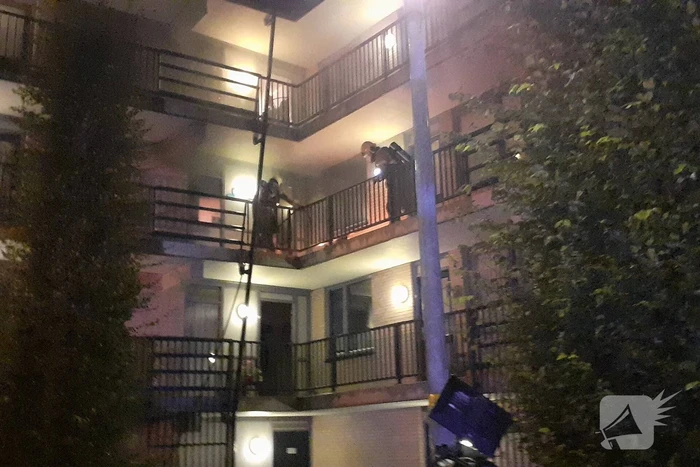 Brand door mogelijke kortsluiting in flat