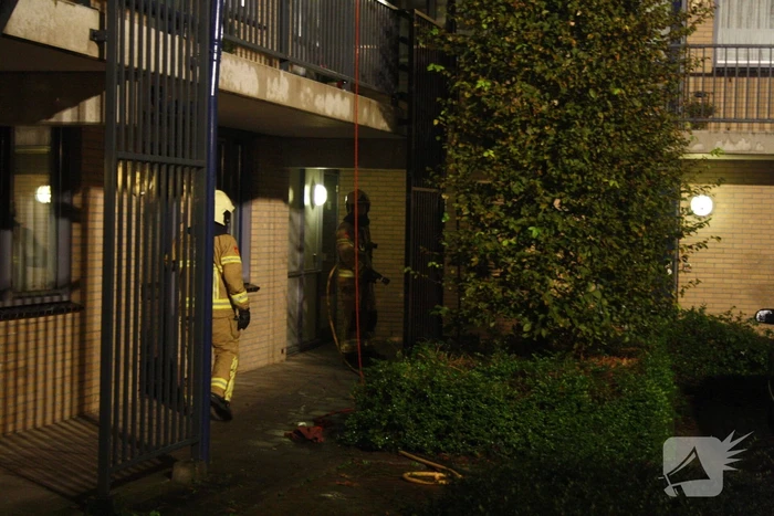 Brand door mogelijke kortsluiting in flat