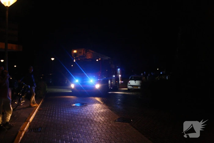 Brand door mogelijke kortsluiting in flat