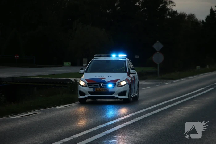 Aanrijding tussen auto en scooter