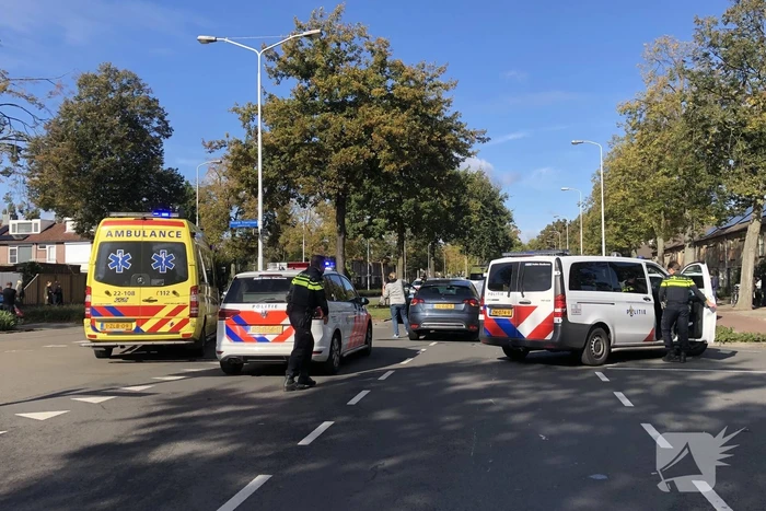 Ernstig ongeval tussen motor en motorscooter